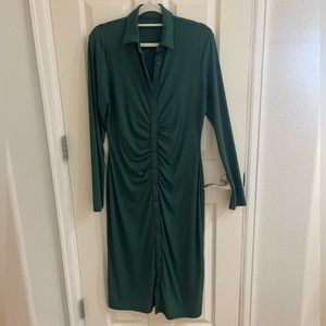 Button down emerald beauty